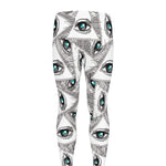 Illuminati Pattern Print Men's leggings