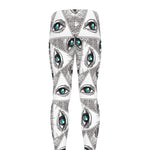 Illuminati Pattern Print Men's leggings