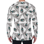 Illuminati Pattern Print Men's Long Sleeve T-Shirt