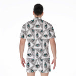 Illuminati Pattern Print Men's Rompers