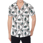 Illuminati Pattern Print Men's Shirt