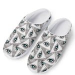 Illuminati Pattern Print Mesh Casual Shoes