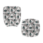 Illuminati Pattern Print Office Chair Cover