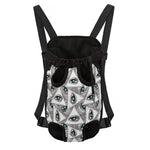 Illuminati Pattern Print Pet Carrier Backpack
