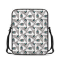 Illuminati Pattern Print Rectangular Crossbody Bag