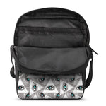 Illuminati Pattern Print Rectangular Crossbody Bag