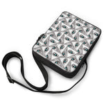 Illuminati Pattern Print Rectangular Crossbody Bag