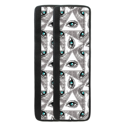 Illuminati Pattern Print Refrigerator Handle Covers