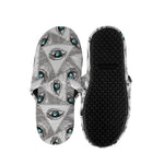 Illuminati Pattern Print Slippers