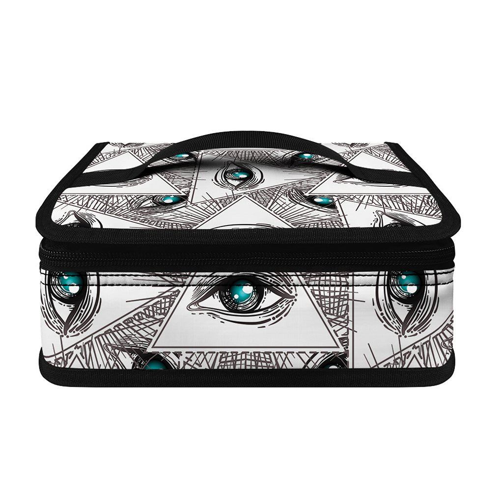 Illuminati Pattern Print Small Lunch Bag