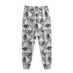 Illuminati Pattern Print Sweatpants