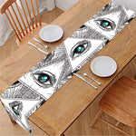 Illuminati Pattern Print Table Runner
