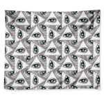 Illuminati Pattern Print Tapestry
