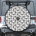 Illuminati Pattern Print Tire Cover With Camera Hole