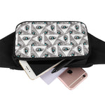 Illuminati Pattern Print Waist Bag