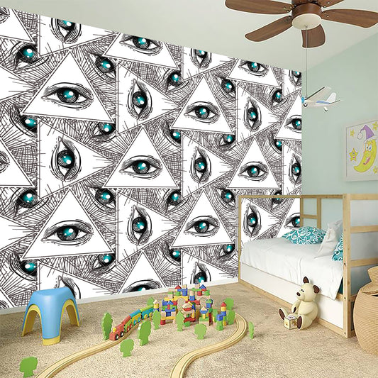 Illuminati Pattern Print Wall Sticker