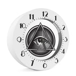 Illuminati Symbol Print Alarm Clock