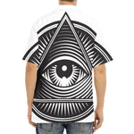 Illuminati Symbol Print Aloha Shirt