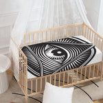 Illuminati Symbol Print Baby Crib Sheet