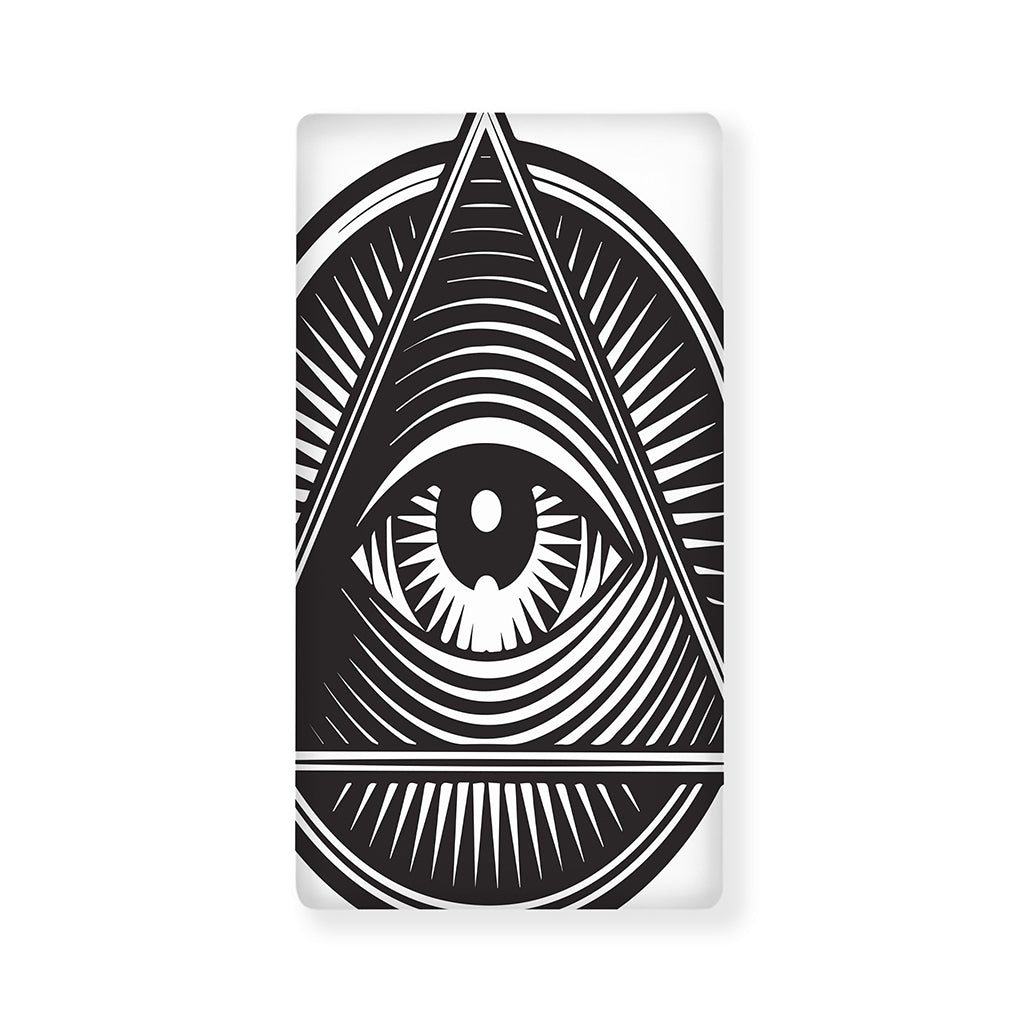 Illuminati Symbol Print Baby Crib Sheet