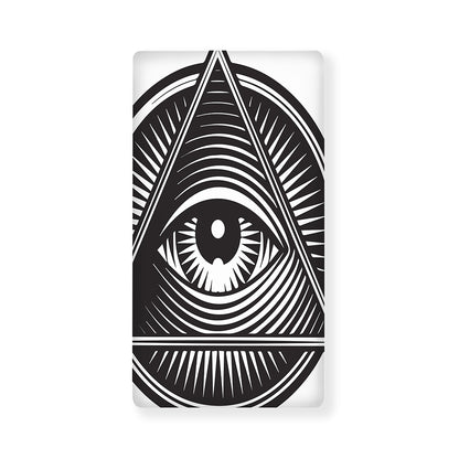 Illuminati Symbol Print Baby Crib Sheet