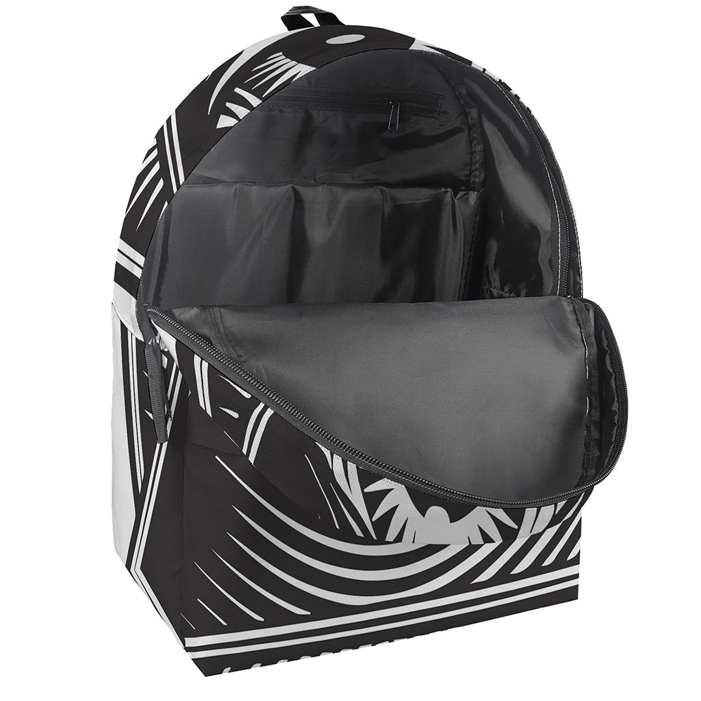 Illuminati Symbol Print Backpack