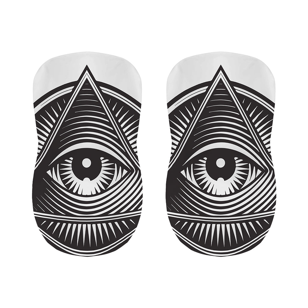 Illuminati Symbol Print Bar Stool Covers