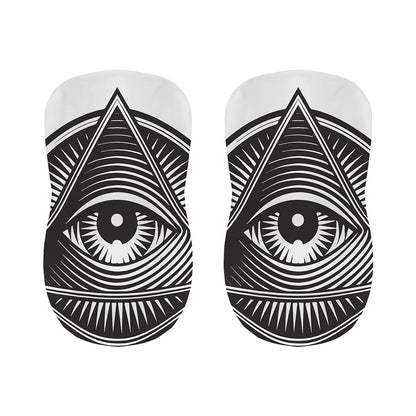 Illuminati Symbol Print Bar Stool Covers