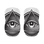Illuminati Symbol Print Bar Stool Covers