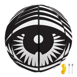 Illuminati Symbol Print Basketball