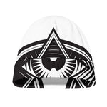 Illuminati Symbol Print Beanie