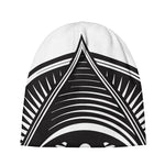 Illuminati Symbol Print Beanie