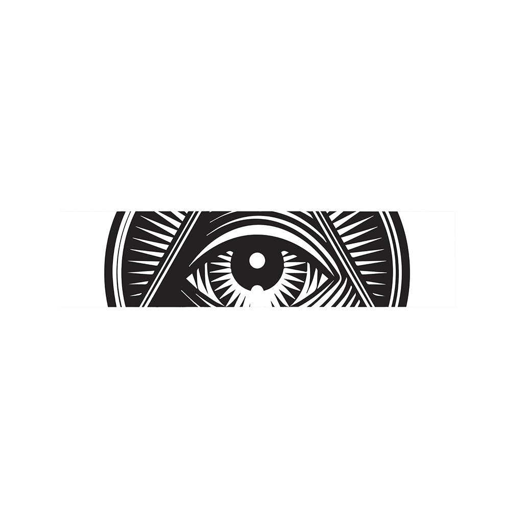 Illuminati Symbol Print Bed Runner