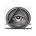 Illuminati Symbol Print Bifold Wallet