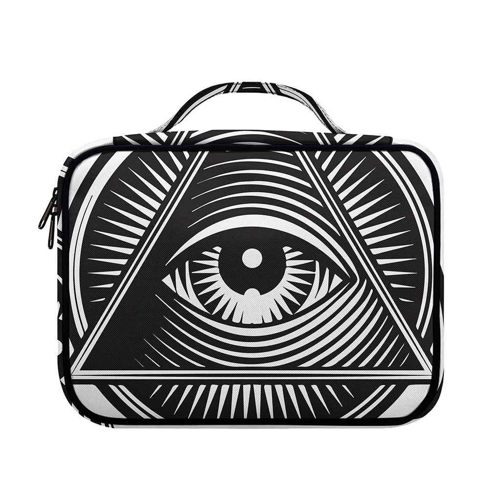 Illuminati Symbol Print Briefcase Bible Bag