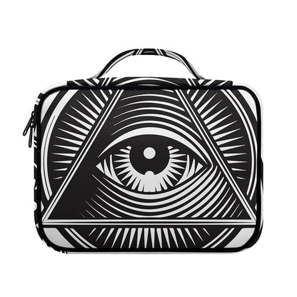 Illuminati Symbol Print Briefcase Bible Bag