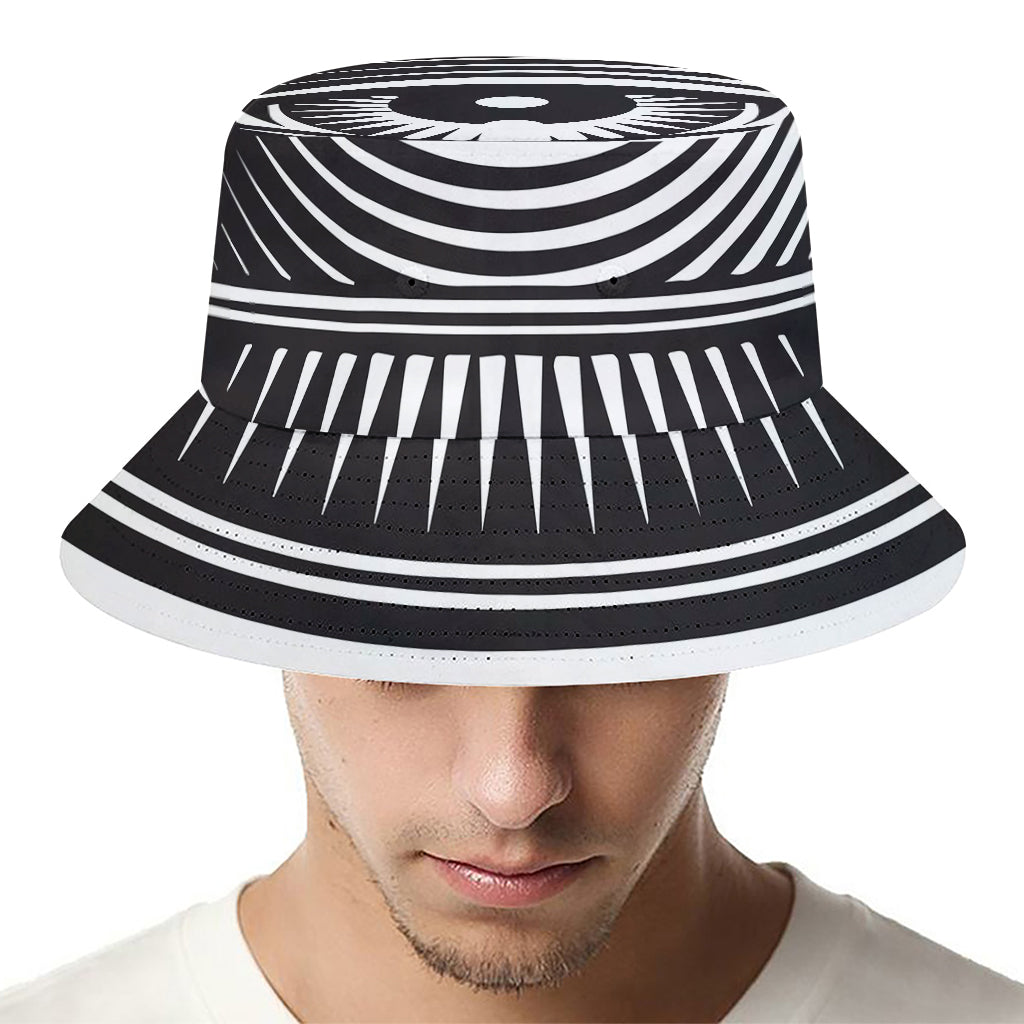 Illuminati Symbol Print Bucket Hat