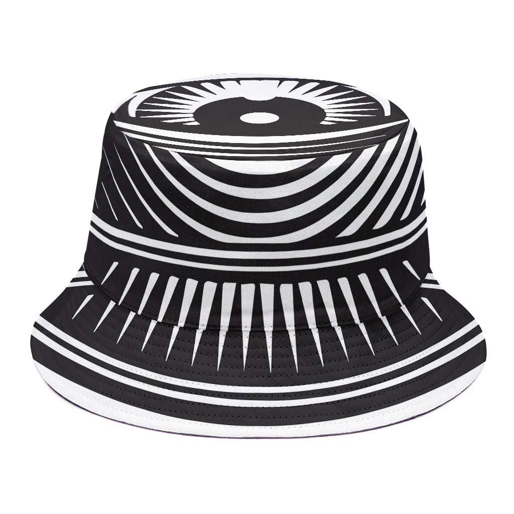 Illuminati Symbol Print Bucket Hat