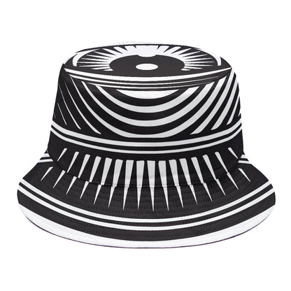 Illuminati Symbol Print Bucket Hat