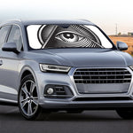 Illuminati Symbol Print Car Windshield Sun Shade