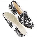 Illuminati Symbol Print Casual Shoes