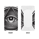Illuminati Symbol Print Changing Pad Cover