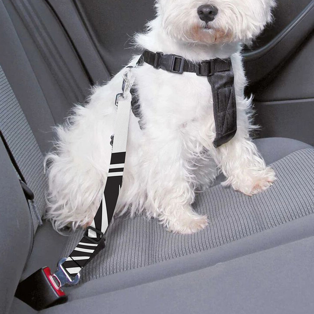 Illuminati Symbol Print Dog Seat Belt