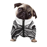 Illuminati Symbol Print Dog Zip Up Jacket