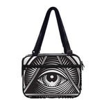 Illuminati Symbol Print Double Strap Bible Bag