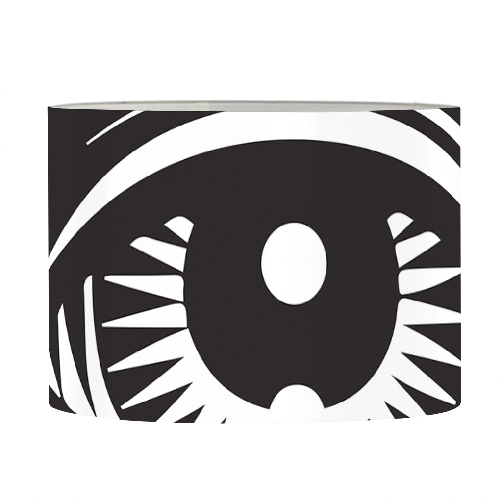 Illuminati Symbol Print Drum Lamp Shade