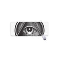 Illuminati Symbol Print Extended Mouse Pad