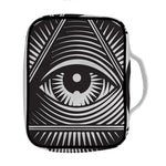 Illuminati Symbol Print Front Pocket Bible Bag