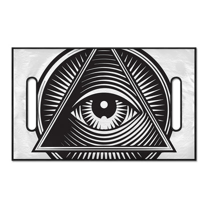 Illuminati Symbol Print Golf Cart Seat Cover