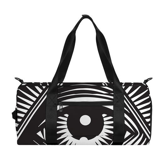 Illuminati Symbol Print Gym Bag